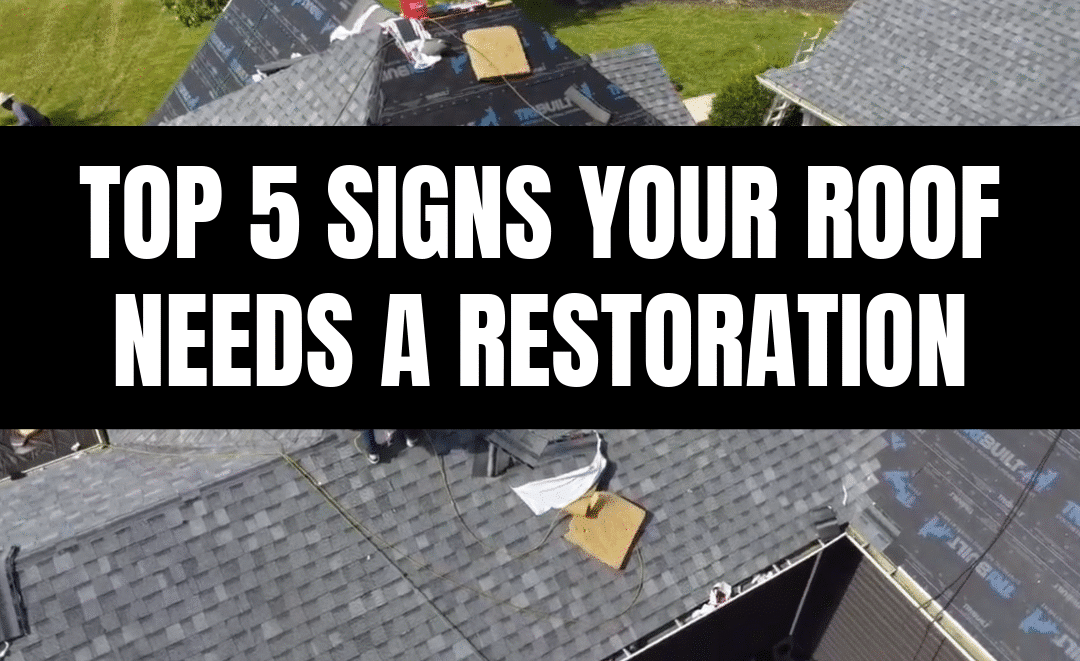 Top 5 Signs Your Roof Needs a Restoration, Not a Replacement