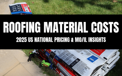 2025 Roofing Material Costs: National Pricing & Missouri/Illinois Insights